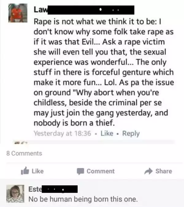 OMG!! See What This Altar Boy Said About Rape 